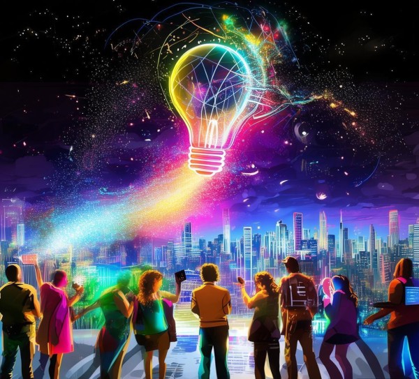 创意点亮未来，科技点亮未来